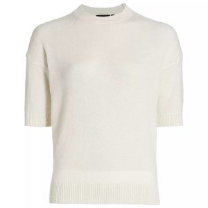 THEORY  Feather Cashmere Easy Pull Over Sweater, Petite